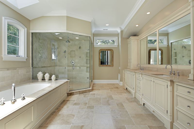 Spa-Style Shower Area